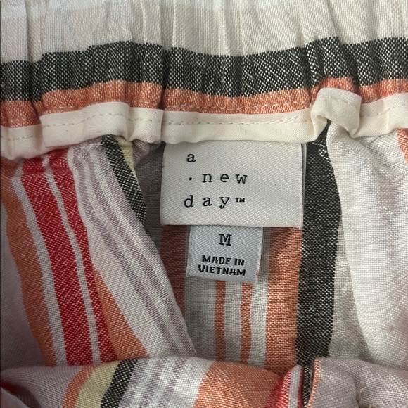 a new day Multicolor Striped A-Line Skirt - Picture 2 of 5